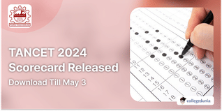 TANCET 2024 Scorecard Released at tancet.annauniv.edu; Download Till May 3